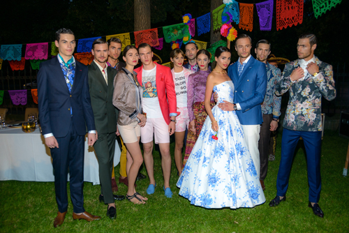 Mexican wedding fashion show