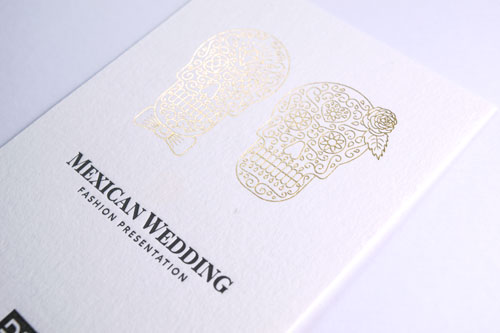 Mexican wedding invitation